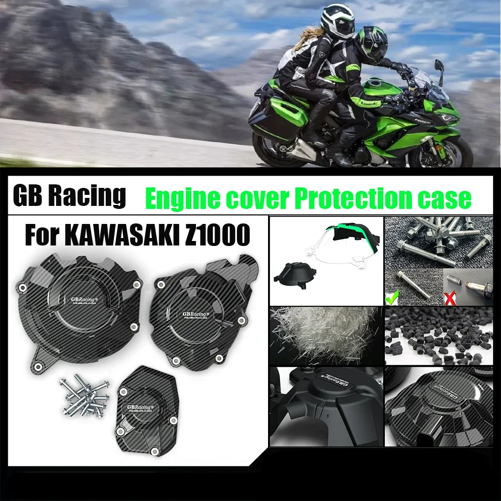 

Motorcycles Engine cover Protection case For Kawasaki NINJA1000SX 20-23 Z1000&Z1000SX 11-23 VERSYS1000 Engine Covers Protectors