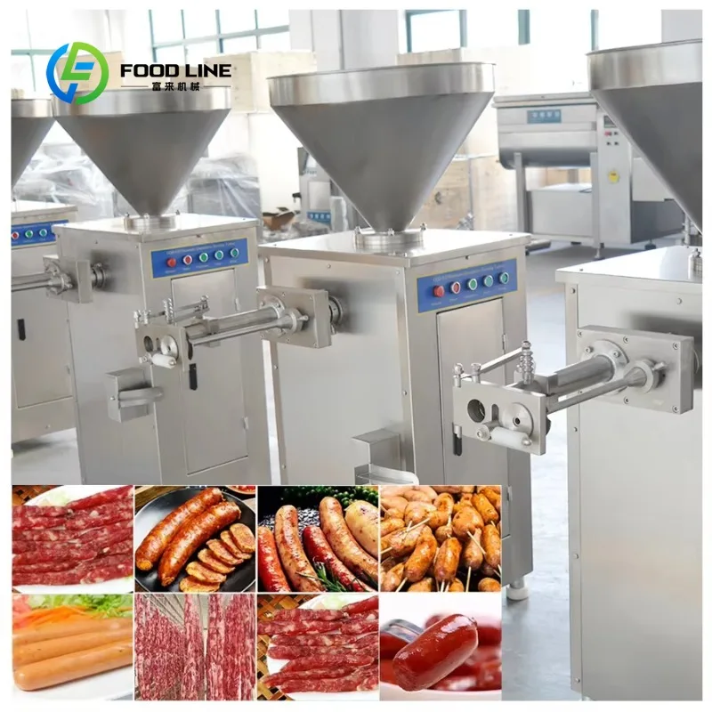 Customized Commercial Sausage Meat Stuffer 304 Stainless Steel Large Multifunctional Enema Filling Machine