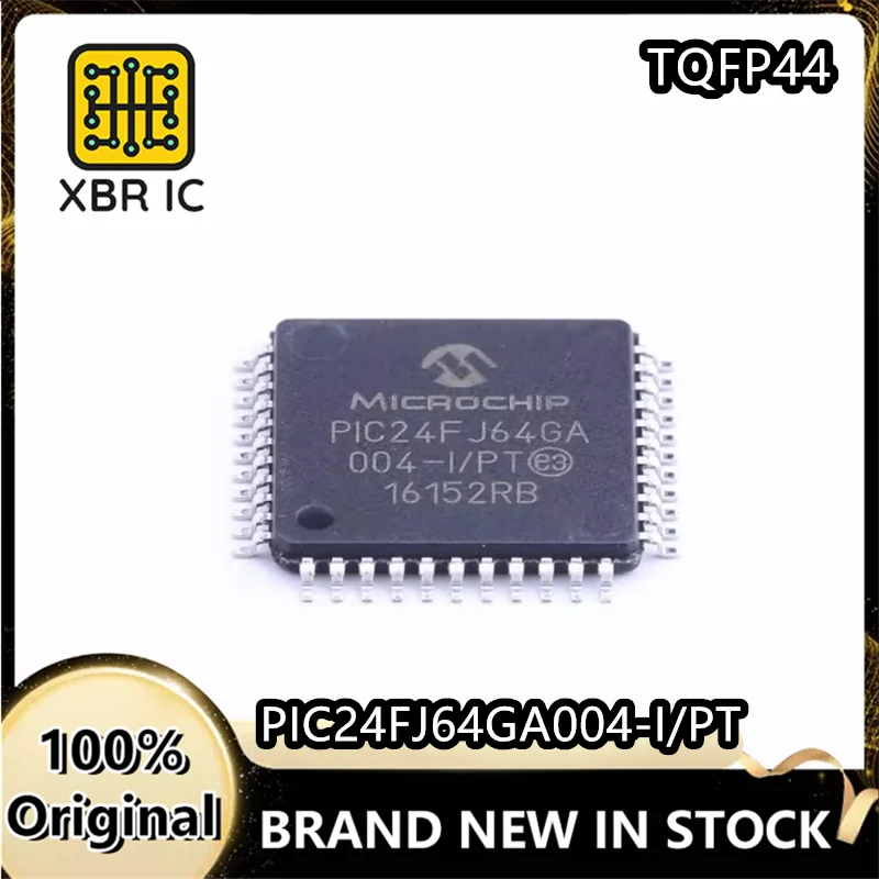 

(10/30 pieces) PIC24FJ64GA004-I/PT PIC24FJ64GA PIC24FJ64GA004 SMD TQFP-44 microcontroller chip New in stock Fast delivery