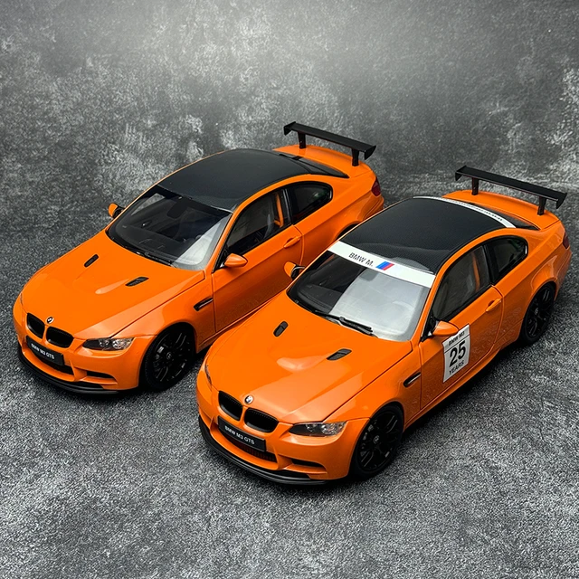 Kyosho 1:18 FOR BMW M3 GTS E92 Collection of metal car models Static  display of holiday gifts - AliExpress