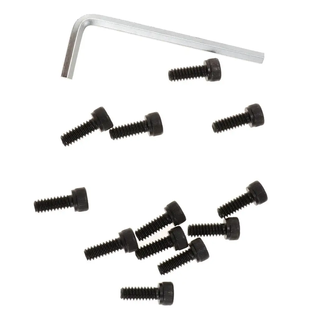 

12Pcs Lightweight Sports Billiard Pool Table Screw 1.8cm Inner Hexagon Screw