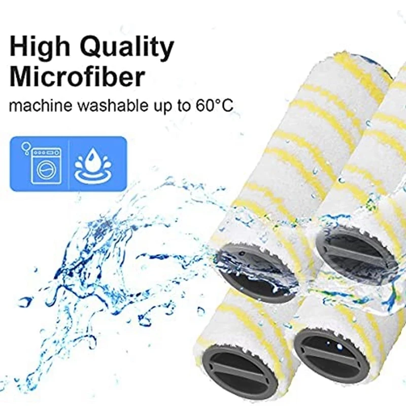 Aksesori pengganti sikat Roller yang dapat dicuci untuk Karcher FC5 FC7 FC3 FC3D pembersih lantai elektrik