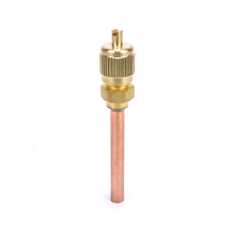

Air conditioning and refrigeration accessories Thickened refrigerator one-way liquid filling valve Needle
