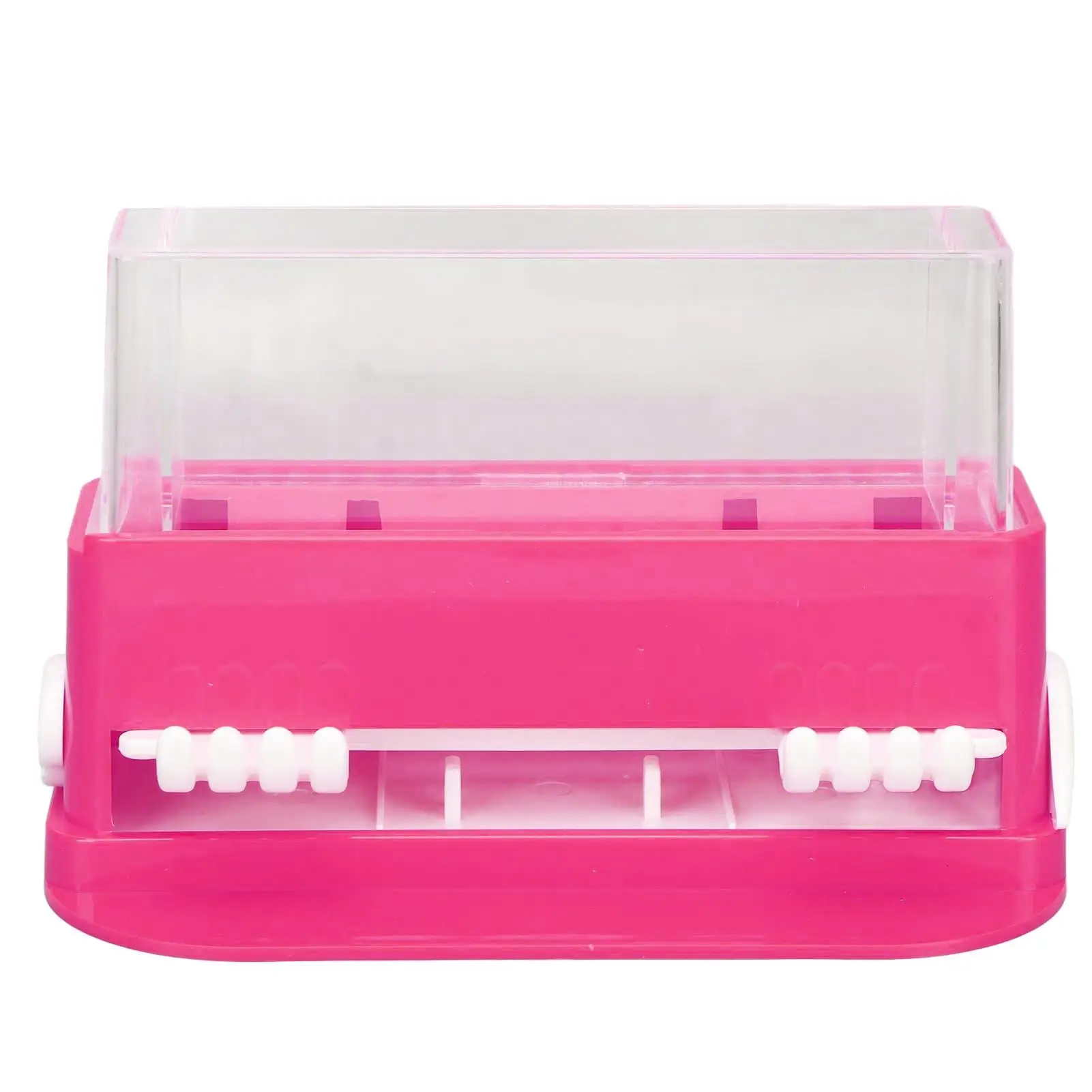 Large Capacity Transparent Dental Applicator Stick Dispenser Box: Convenient & Drop Resistant Solution for Dentists