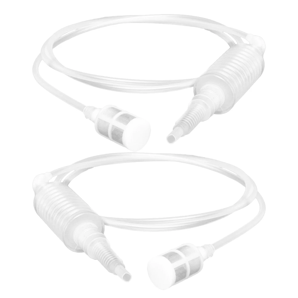

2Pcs Oil Extractor Hand Pump Anti-Block Filter Tube Lightweight for Oil Water Transfer Suction Pump Pumping Unit