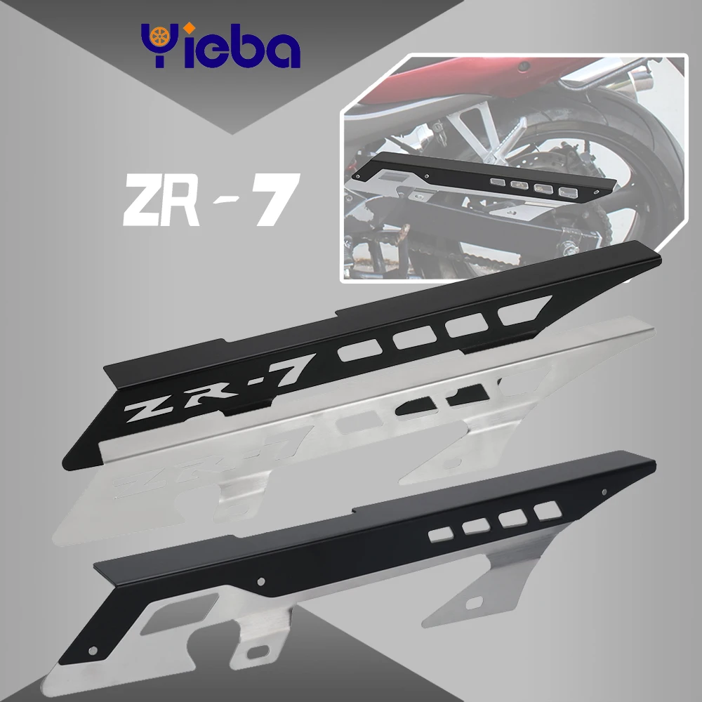 Couvercle de chaîne de moto ZX6R ZR7 ZR7S, Protection de chaîne pour Kawasaki ZR-7 ZR 7S 1999 -2004 ZX 6R ZX-6R 1998 ~ 2002