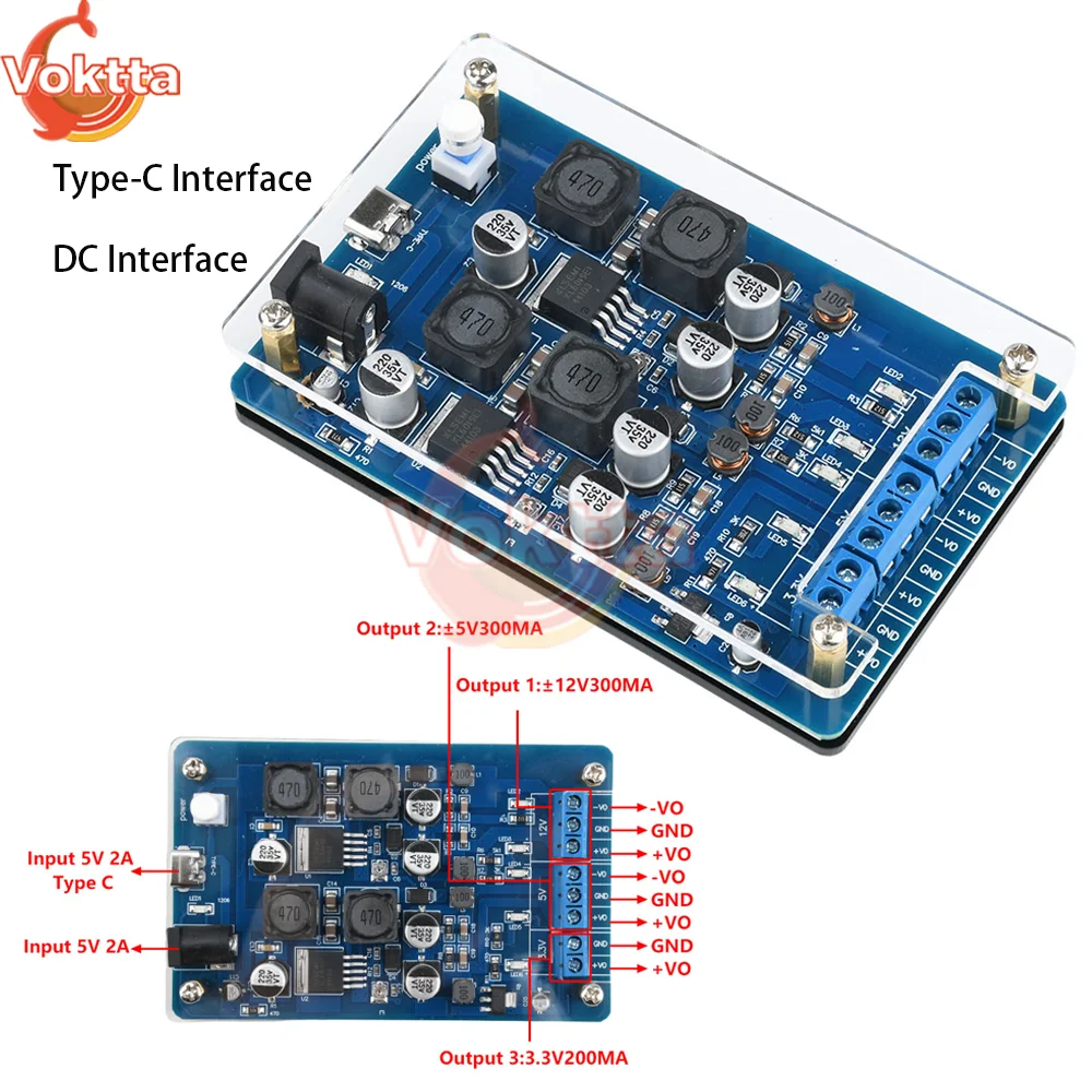 DC-DC 5V 2A To 3.3V…
