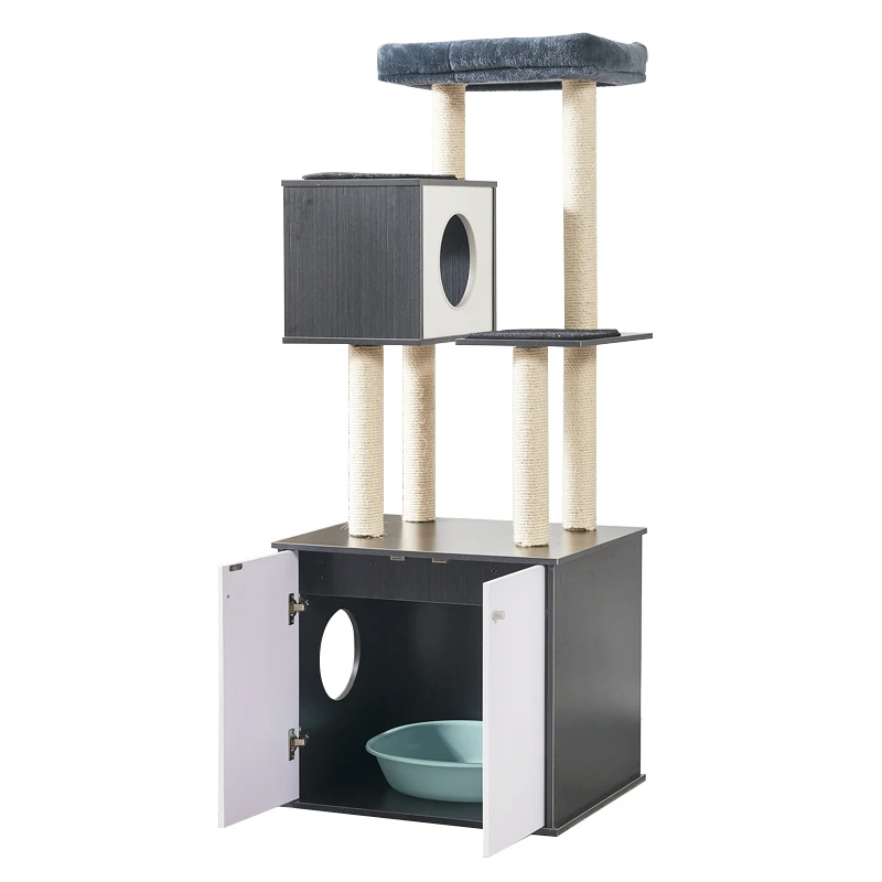 New Pet condo Products Design Cat Tree Tower for cats  tree Multi-color Cat home