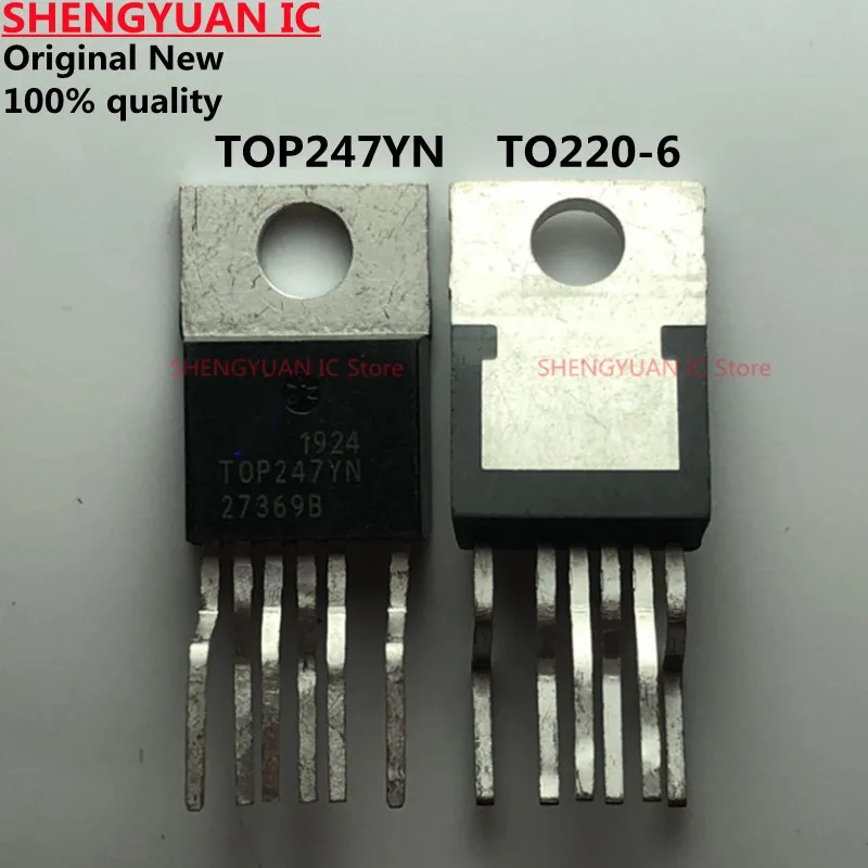 10Pcs TOP246YN TOP247YN TOP242YN TOP243YN TOP244YN TOP245YN TOP248YN TOP249YN TOP250YN TO220-6 Original New 100% quality