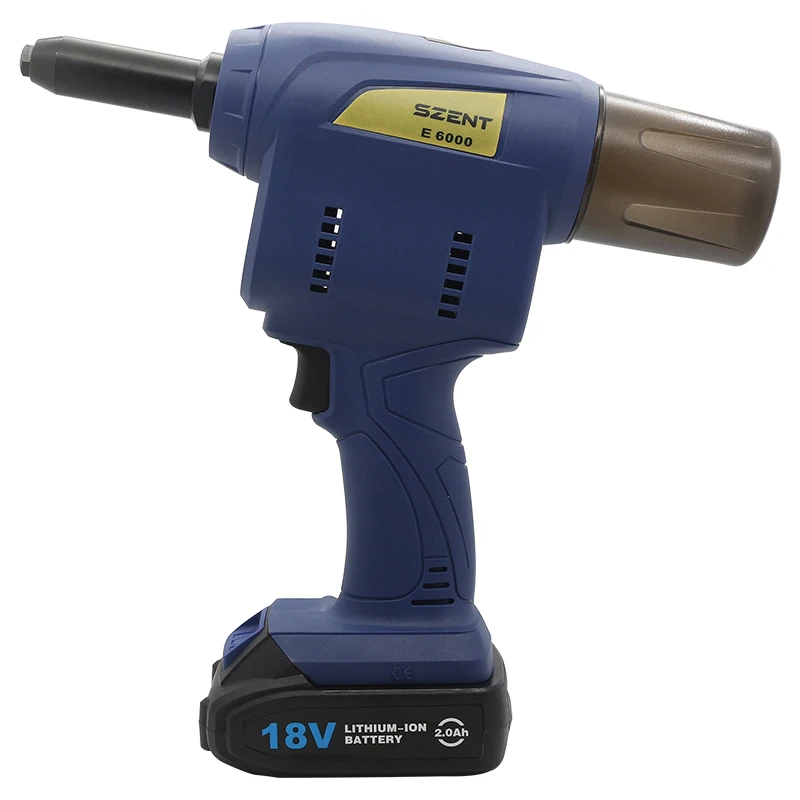 Professional Rivet Tool Machine Electric Battery Powered Cordless Blind Riveting Gun