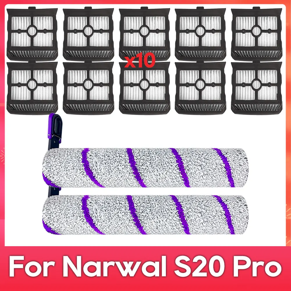 

Compatible For ( Narwal S20 Pro ) Vacuum Cleaner Replacement Parts Accessories Roller Brush Hepa Filter Accessories Consumables