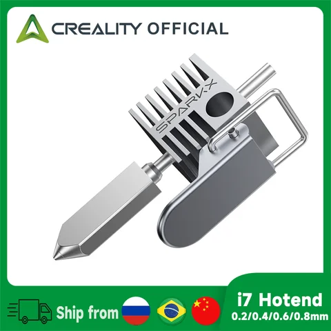 Creality SPARKX I7 Нагревательный блок 0.2/0.4/0.6/0.8 мм