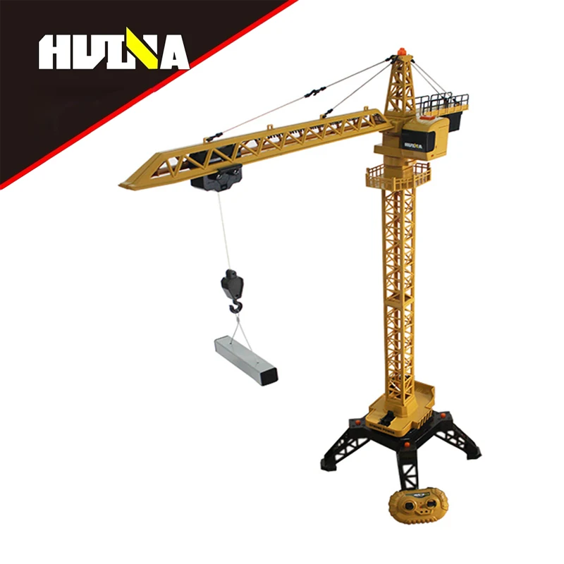 

Huina 1/14 Rc Tower Crane 12-Channel Alloy Remote Control Engineering Car Large-Scale Simulation Model Toys