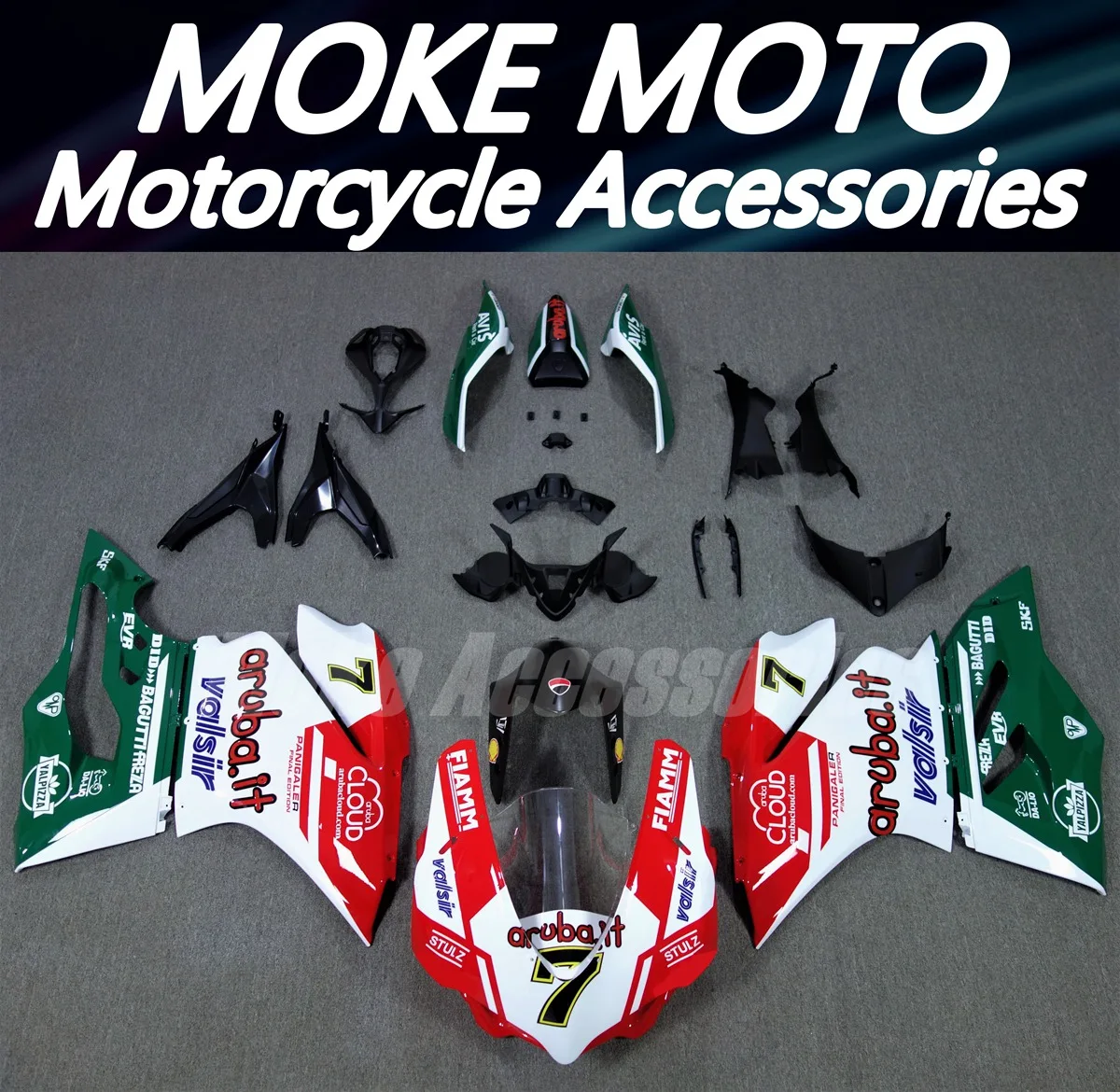 New Fairings Kit Fit For 959 1299 Panigale 2015 2016 2017 2018 Bodywork Set 15 16 17 18 Injection Red White Green