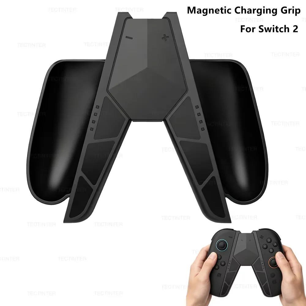 Magnetic Switch 2 Charging Grip Plug and Play Portable Joy-Con2 Controller Charger for Switch 2 Joy-Con 2 Gaming Accessories