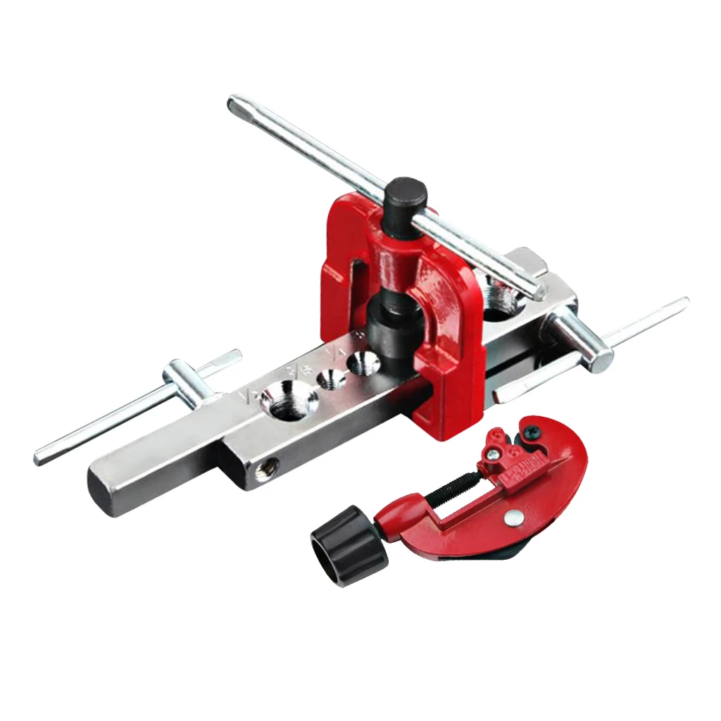 Inch Flaring Tool Durable Eccentric Cone Flaring Mechanical Tool Kit for Refrigeration Maintenance