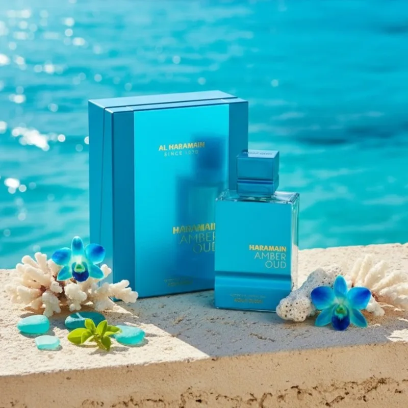 Perfume Unisex de 60 ml con Aroma Ámbar y Lavanda, Aroma Floral Oriental de Larga Duración para Hombres y Mujeres, Perfecto para Uso Diario y Nocturno