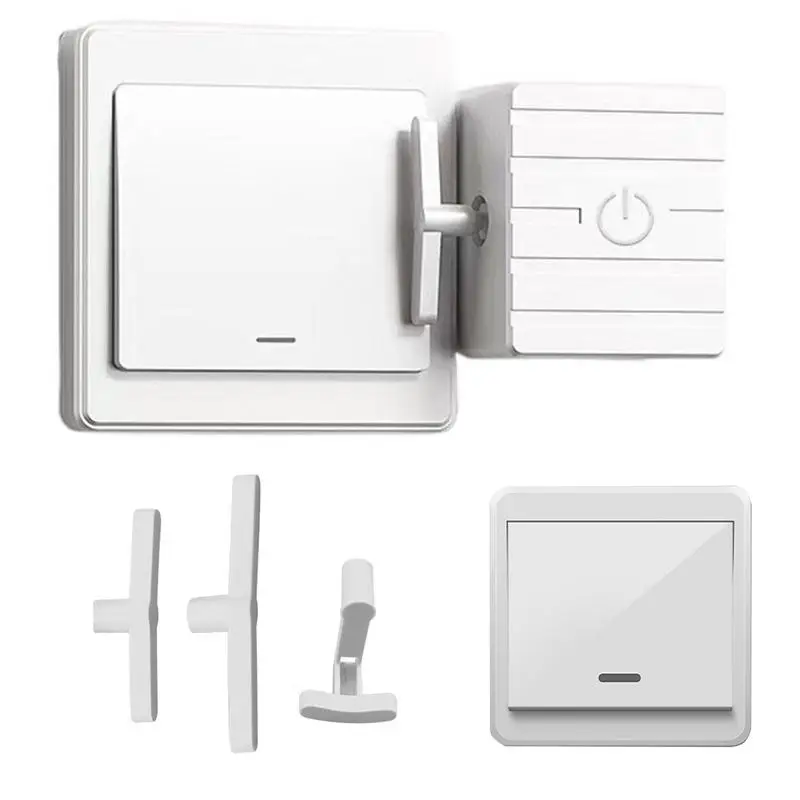 Intelligent Self-Adhesive Wall Switchs RF Infrared Wireless Remote Control Will Be Attached To The Bed Lazy SwitchButton Driver