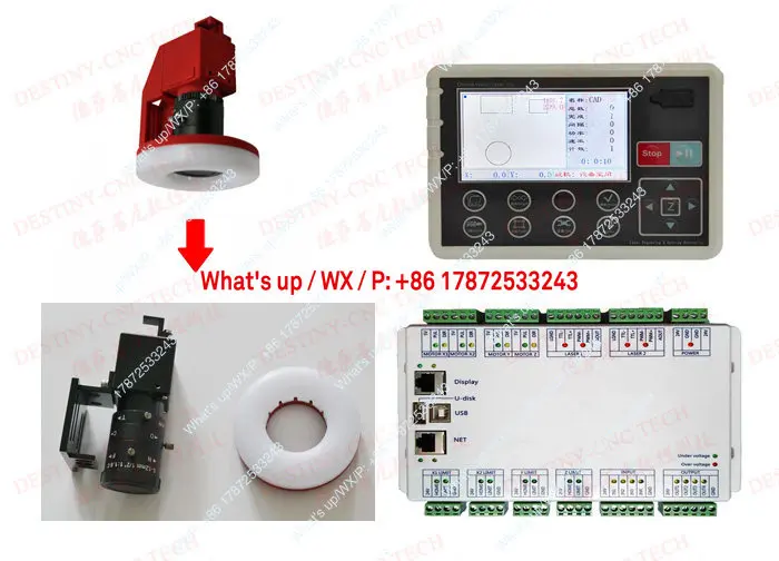 Sistema Di Controllo Ccd Per Piccole Vissioni ZY-4321 Scansione Telecamera Per Intaglio E Taglio CO2