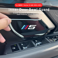 4Pcs Car Inner Door Bowl Guard Stainless Steel Protection Cover Stickers For BMW 3 5 series i3 i5 X3 X5 G05 G45 G60 2019-2025