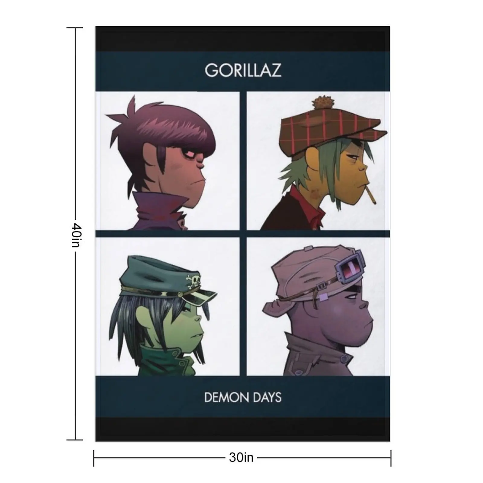 Copy of A road to somewhere vermint gorillaz ,gorillaz gorillaz gorillaz Throw Blanket Soft Big blankets and throws Nap Blankets