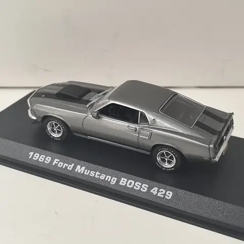 Diecast Green Light 1:43 Skala 1969 Ford Mustang BOSS 429 - John Wick Legeringsbilmodell Samlarleksak Present Souvenir Display 8 best sales Grönt ljus Mustang - №2