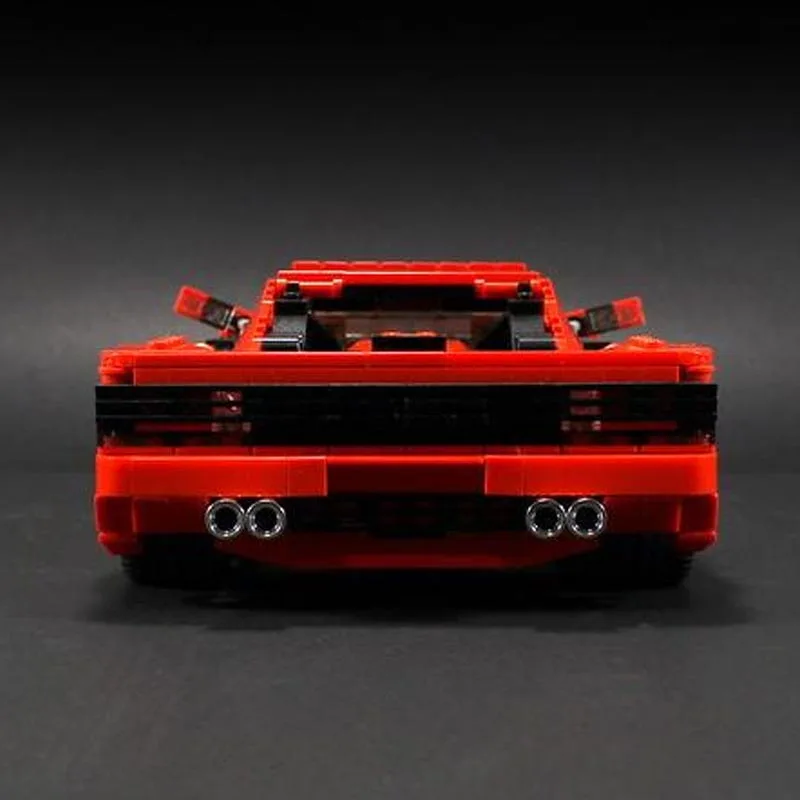 NEW In Stock Supercar Model Testarossa coupe and roadster 2 in 1 Fit MOC-24335 Building Blocks Bricks Kid Toy Christmas Gifts