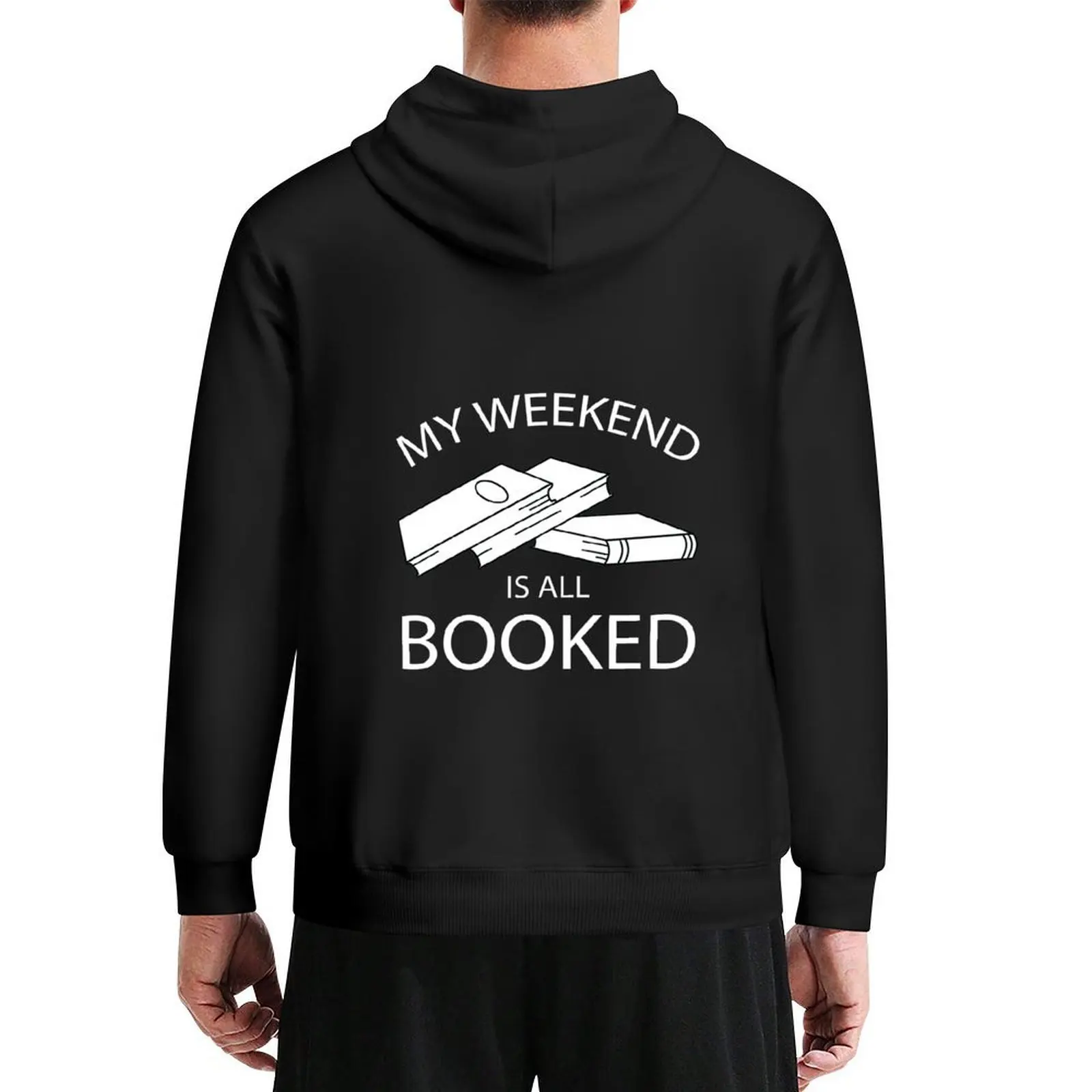 

My weekend is all booked! Hoodie male clothes fashion men men's autumn clothes men clothes graphic hoodies