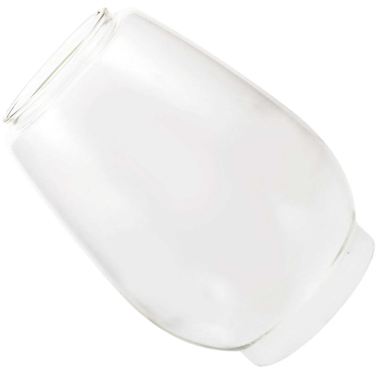 

Oil Lamp Shade Glass Thickened Transparent Retro Lamp Chimney Cover Windproof High Temperature Resistant