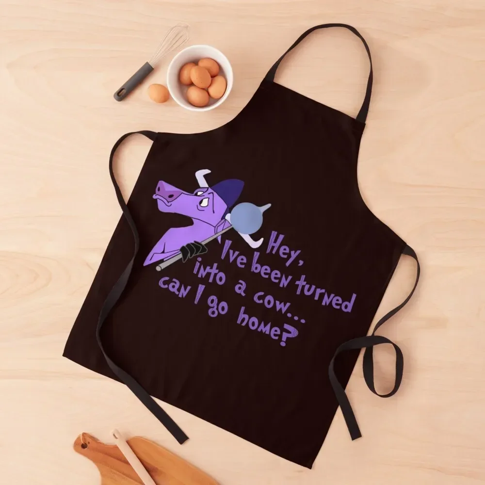 

I've Been Turned Into A Cow Scoop Apron Cute Kitchen Accessories For Girl carpenter Apron