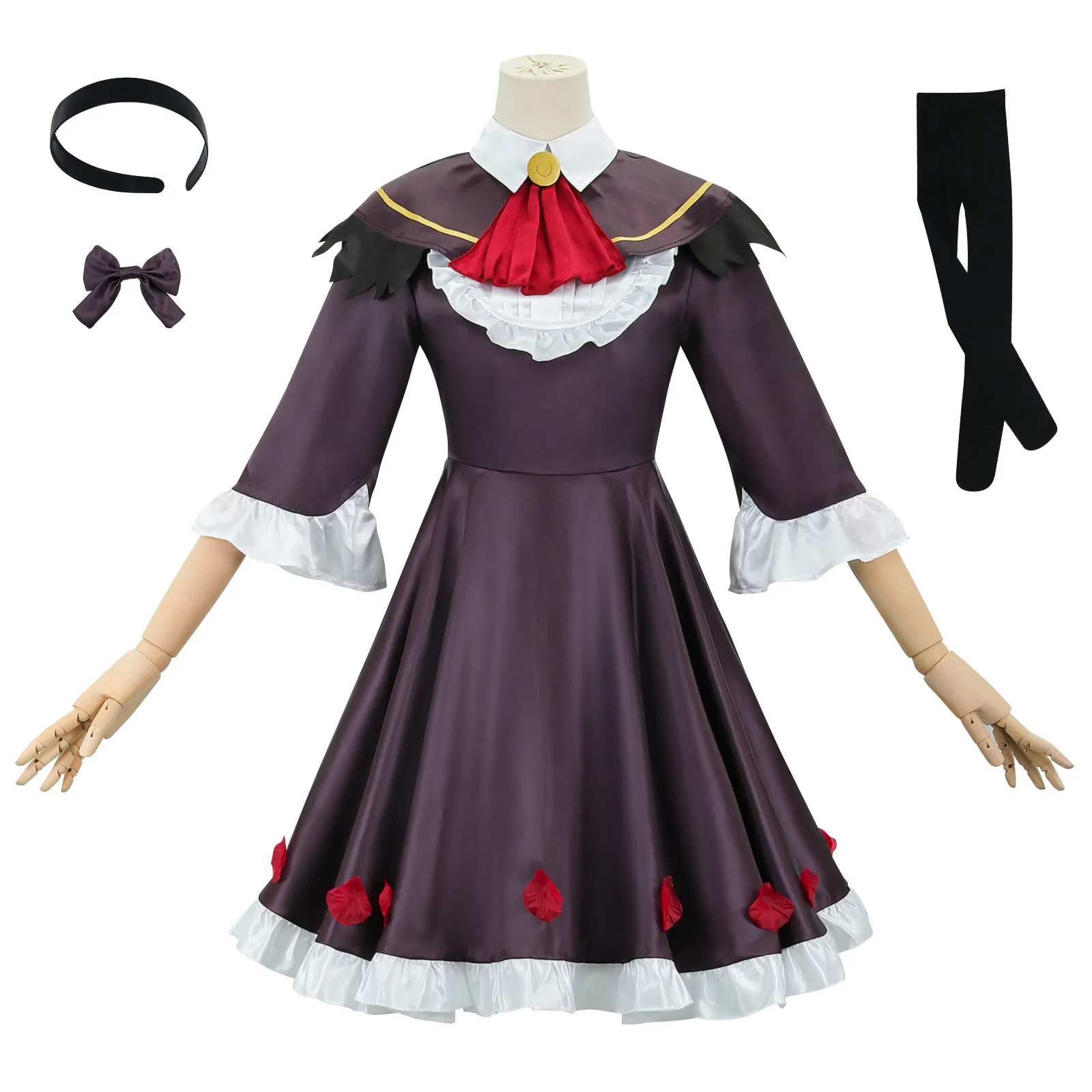 

Witch Night's Huitian Cos Costume Magic Girl Cos Costume Deer Eye Round Xiao Beautiful Flame Cosplay Dress Skirt