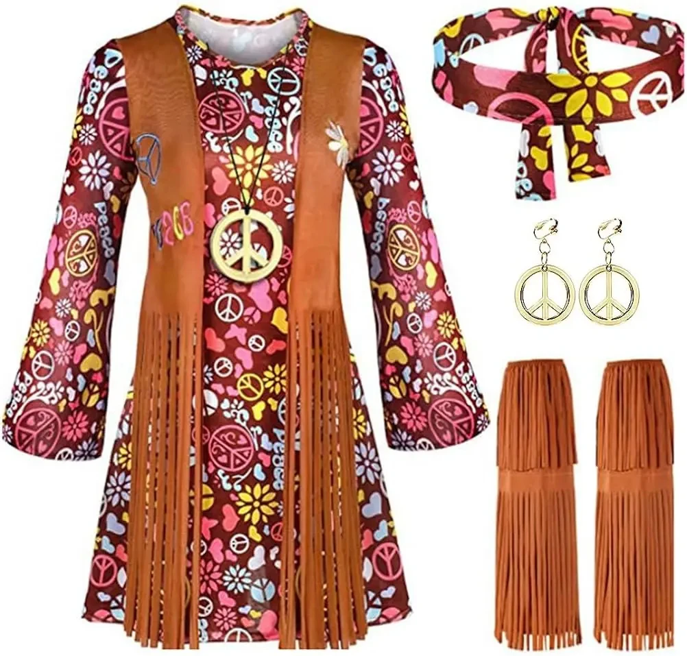 Trajes dos anos 70 para mulher - Women'S Accessories In The 60S avaliação e preço