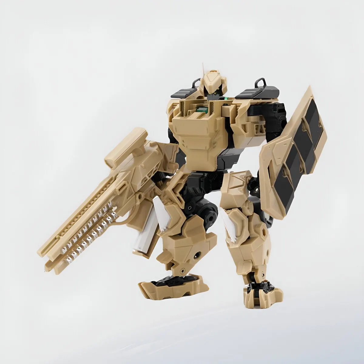 Emonster Mecha Robot Model Em09 1/60 Scale 10cm Desert Tan Ranger Squad Collectible Action Toy For Adult Hobby Collectors