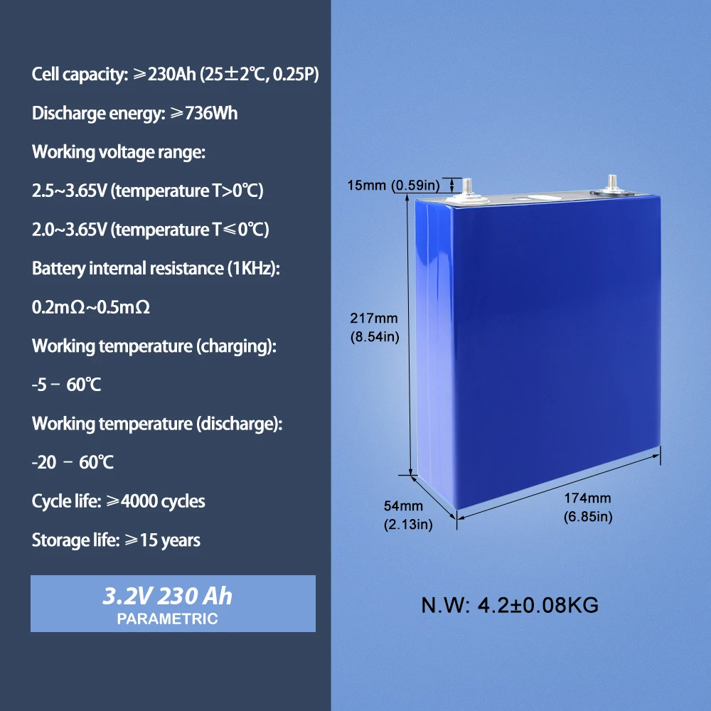 HAKADI Original Grade A 3.2V 100Ah 125Ah 163Ah 230Ah 280Ah Lifepo4 Prismatic CALB Batteries Deep Cycle DIY Solar Enery Storage