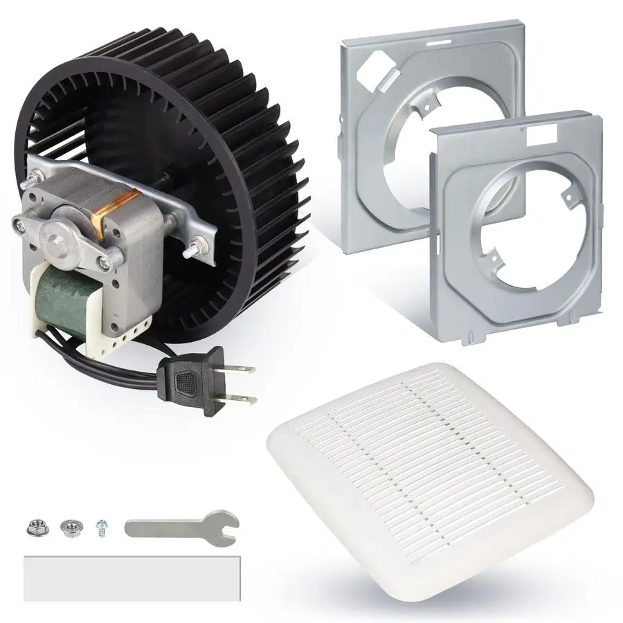 

Запасной двигатель и решетка для вентилятора для ванной BroanNuTone BKR60, комплект для модернизации BKR60 для NuTone 696NR02 695 695R02 696N 690NTA 693 Moto