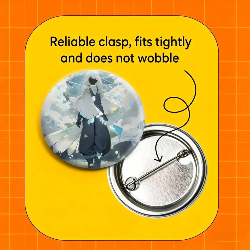 S-Sky Children Of The Light Badges Niche Design Brooch for Backpack Lapel Pins Creative Accessories