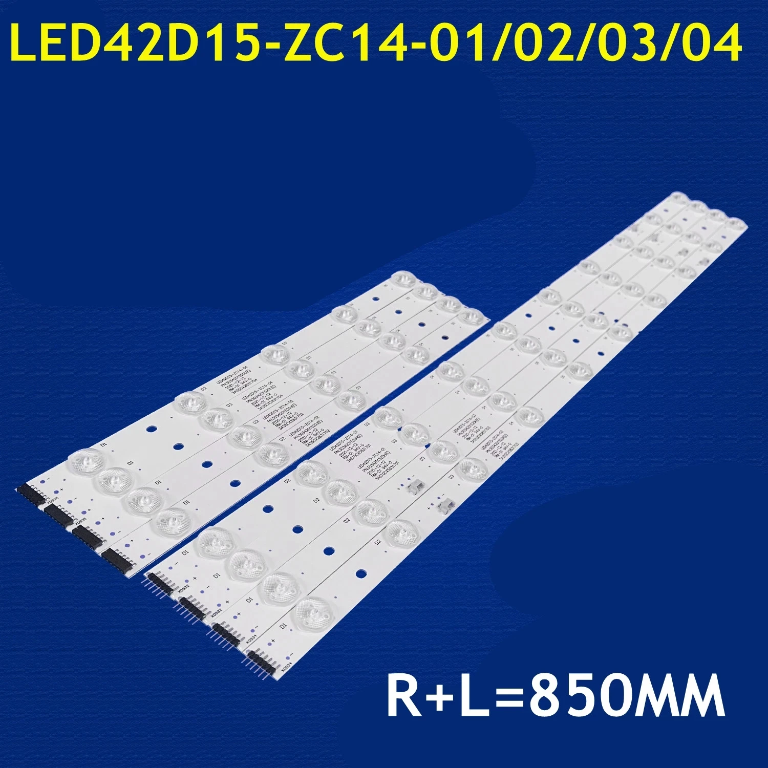 8PCS LED Strip 15 lamp For LED42D15-01(C) 01(A)  LE42E6900 LE42D8810 42CE3210D LE42M37S-UD LS42K5500 LE42A31 42A6 LE42H3000W