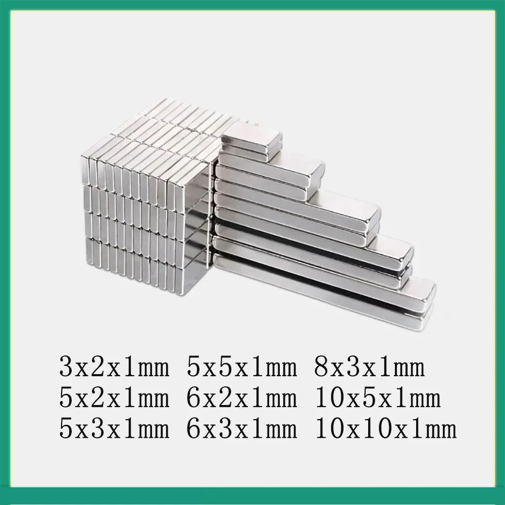 3x2x1 5X2x1 8x3x1 Small Block Magnets 3*2*1 For Home Refrigerator,Office,DIY 5*2*1 Strong Powerful Magnet 6*2*1 8*3*1 10*5*1