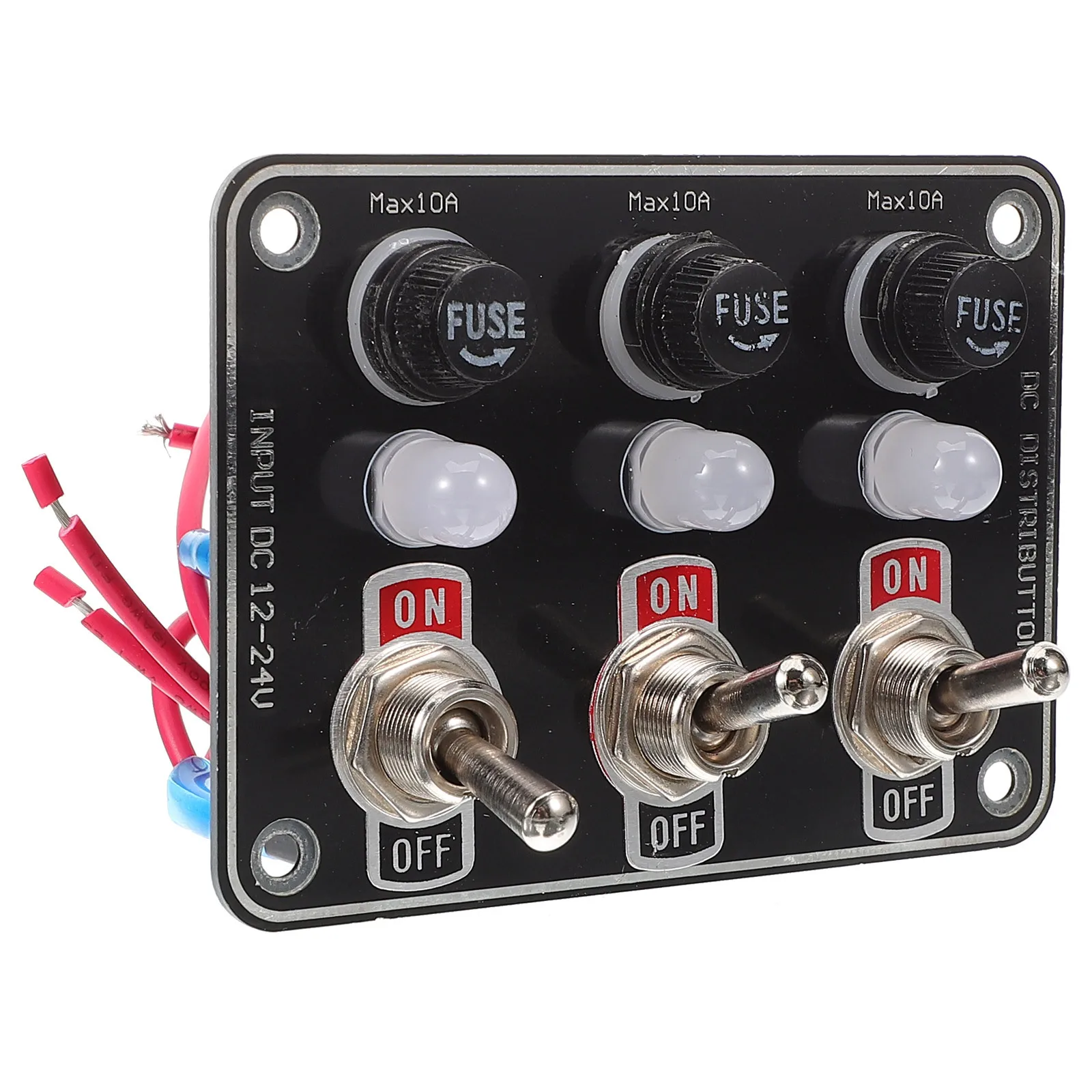 

Universal Switch Panel 12/24V Rocker For Car Truck Boat Marine Auto Camper Tractor Yacht Diy Replacement Parts Vehicle