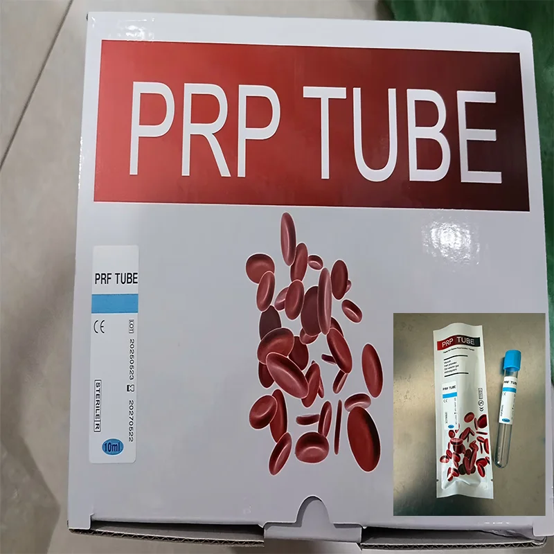 50 قطعة/1 صندوق أنبوب هواء للاستعمال مرة واحدة APRF أنبوب اختبار استخلاص 10 مللي 12 مللي 15 مللي