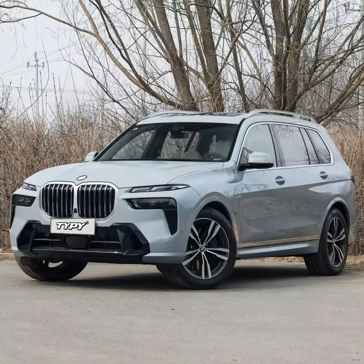 

Комплекты кузова автомобиля для BMW X7 G07, обновленный передний бампер MT Style 2023+, решетка, передняя губа, задний спойлер, дизайн 1:1