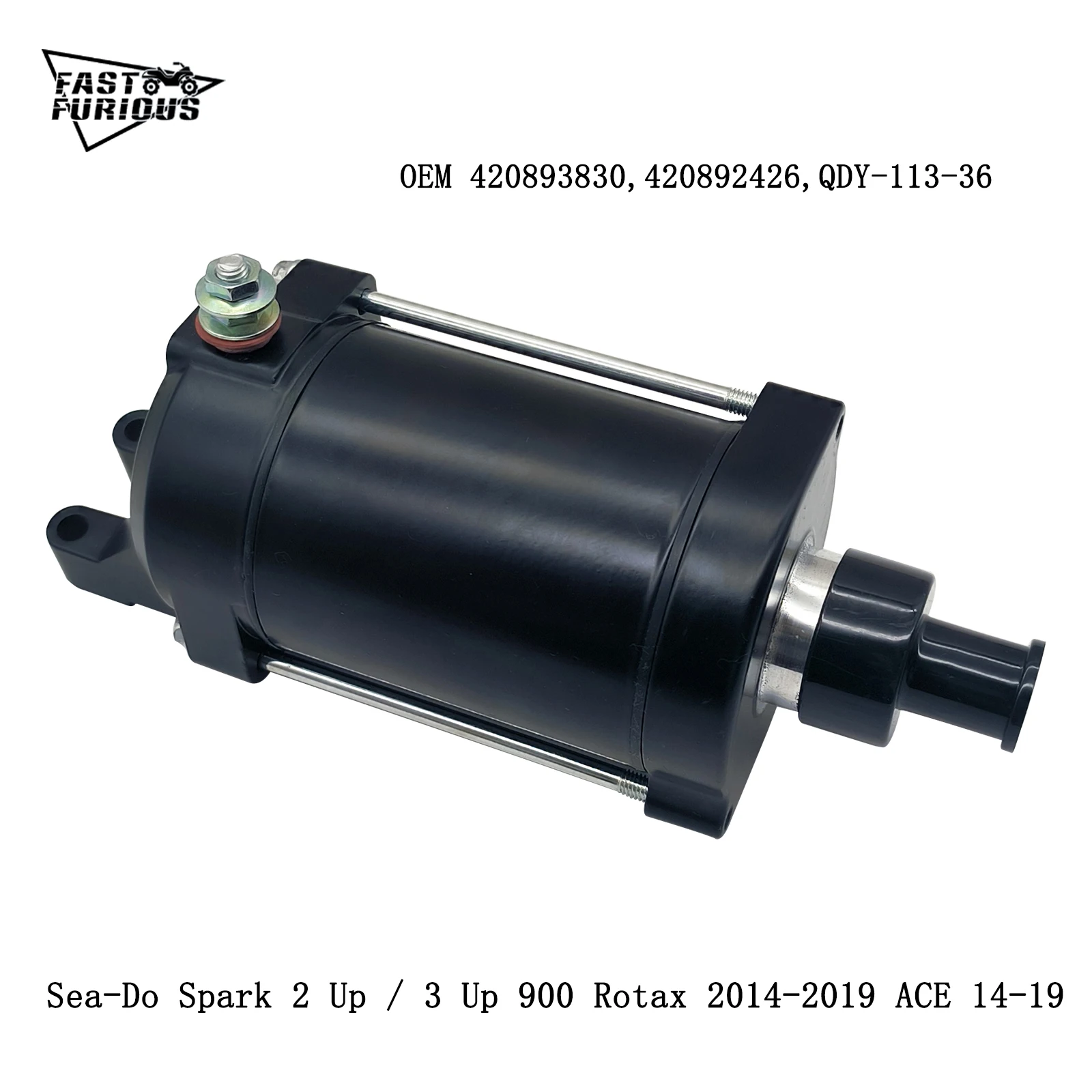 

Стартер OEM 420893830 420892426 для Sea-Do Spark 2 Up/3 Up 900 Rotax 2014-2019 ACE 14-19 Замена