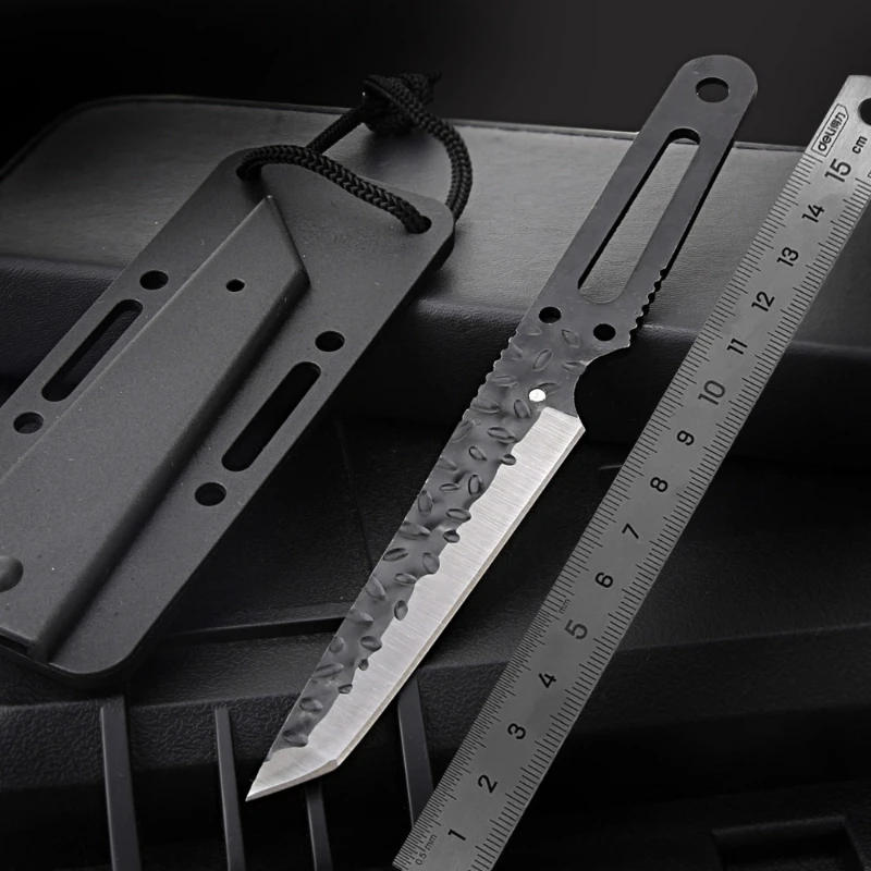 

2026 Новый ручной кованый нож EDC, небольшой прямой нож, уличный карманный нож, многофункциональный нож для выживания в кемпинге и в дикой природе