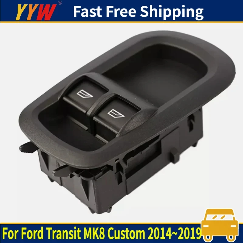 

Car Window Control Switch Panel For Ford Transit MK8 Custom 2014~2019 2017 2018 Door Power Window Switch Driver Side 1791339