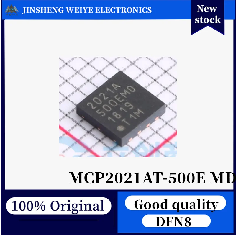 (5/20 pcs) MCP2021AT-500E/MD 2021A 500EMD DFN-8 5.0V LDO LIN Transceiver 100% New Genuine IC In Stock