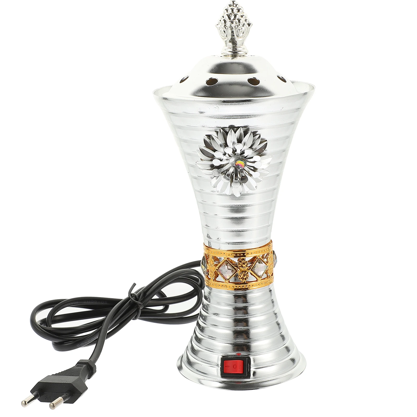 

Electric Incense Censer Incense Burner Middle Iron Aromatherapy Home Office Bedrooms Yoga Rooms Decor