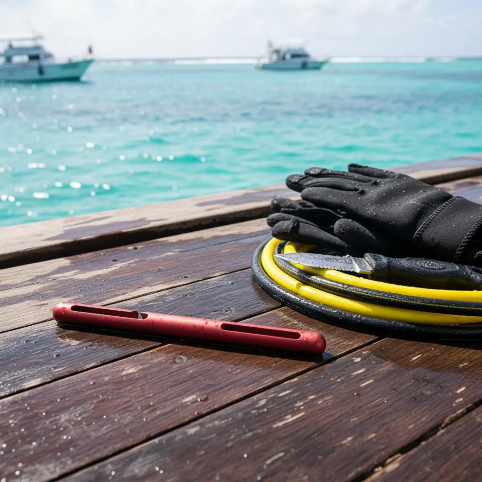 

Long Hose Retainer Stick Lightweight Diving Hose Stowage Rod Outdoor Gear Flexible Sturdy-Duty for Technical Divers