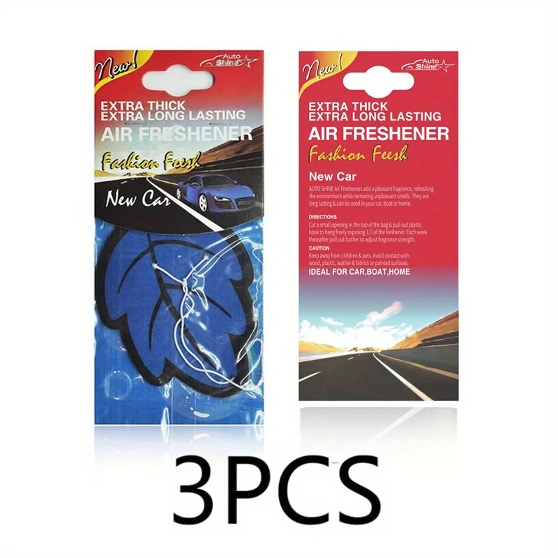 3-60 stuks Auto Luchtverfrisser Natuurlijk Geurende Thee Papier Auto Hangende Vanille Parfum Geur Bladsvorm Auto Accessoires Interieur