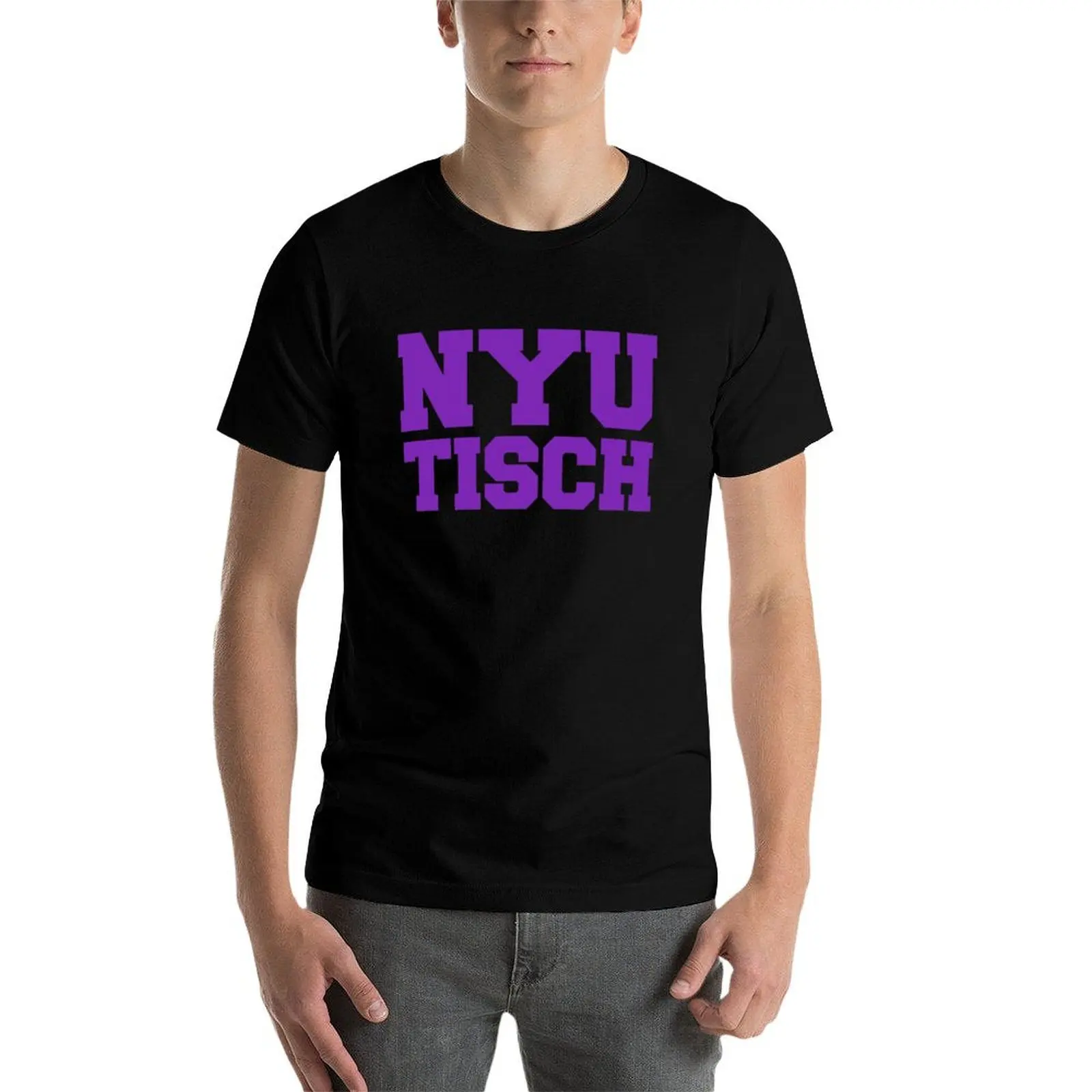 

NYU Tisch 46 T-Shirt t shirts for man graphic funny man t shirts cotton man t shirt cotton high quality T-Shirt