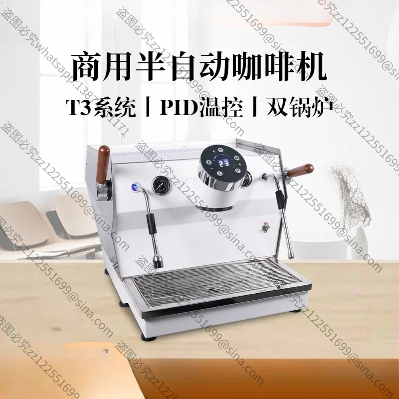 Suitable for Commercial Coffee Machines, Dual-boiler PID Temperature-controlled Semi-automatic Coffee Machines